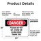 Signmission Please Do Not Sit Stand Or Climb Here Thank You, 24 in W x Rectangle, Plastic OS-2PACK-DS-P-1824-L-2106 - alternate 3